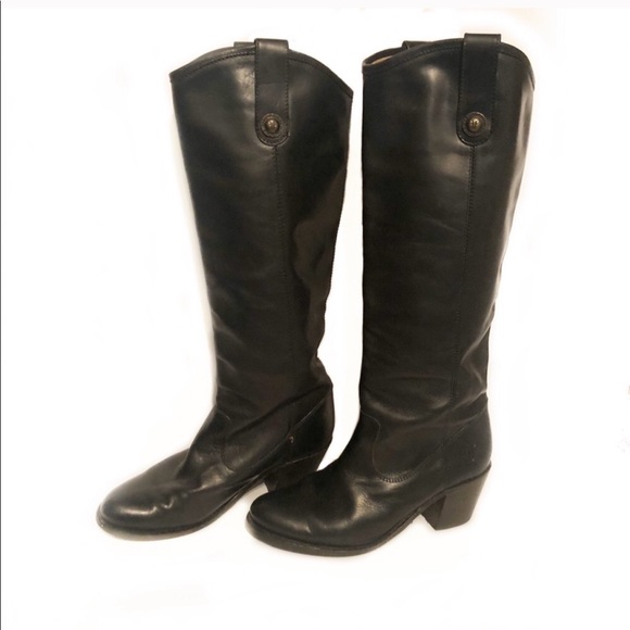 Frye Shoes - Frye Melissa tall button detail riding boot